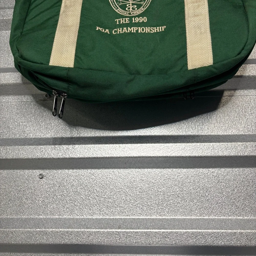 Vintage 1990 PGA Championship Shoal Creek Green Travel Bag